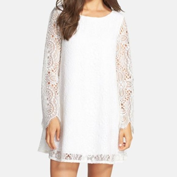 Lilly Pulitzer Dresses & Skirts - Lilly Pulitzer Colette Lace Tunic Dress
